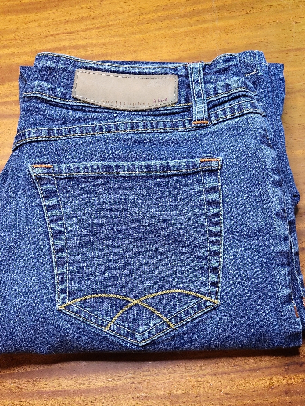 Christopher Blue Women's Blue Denim Jeans